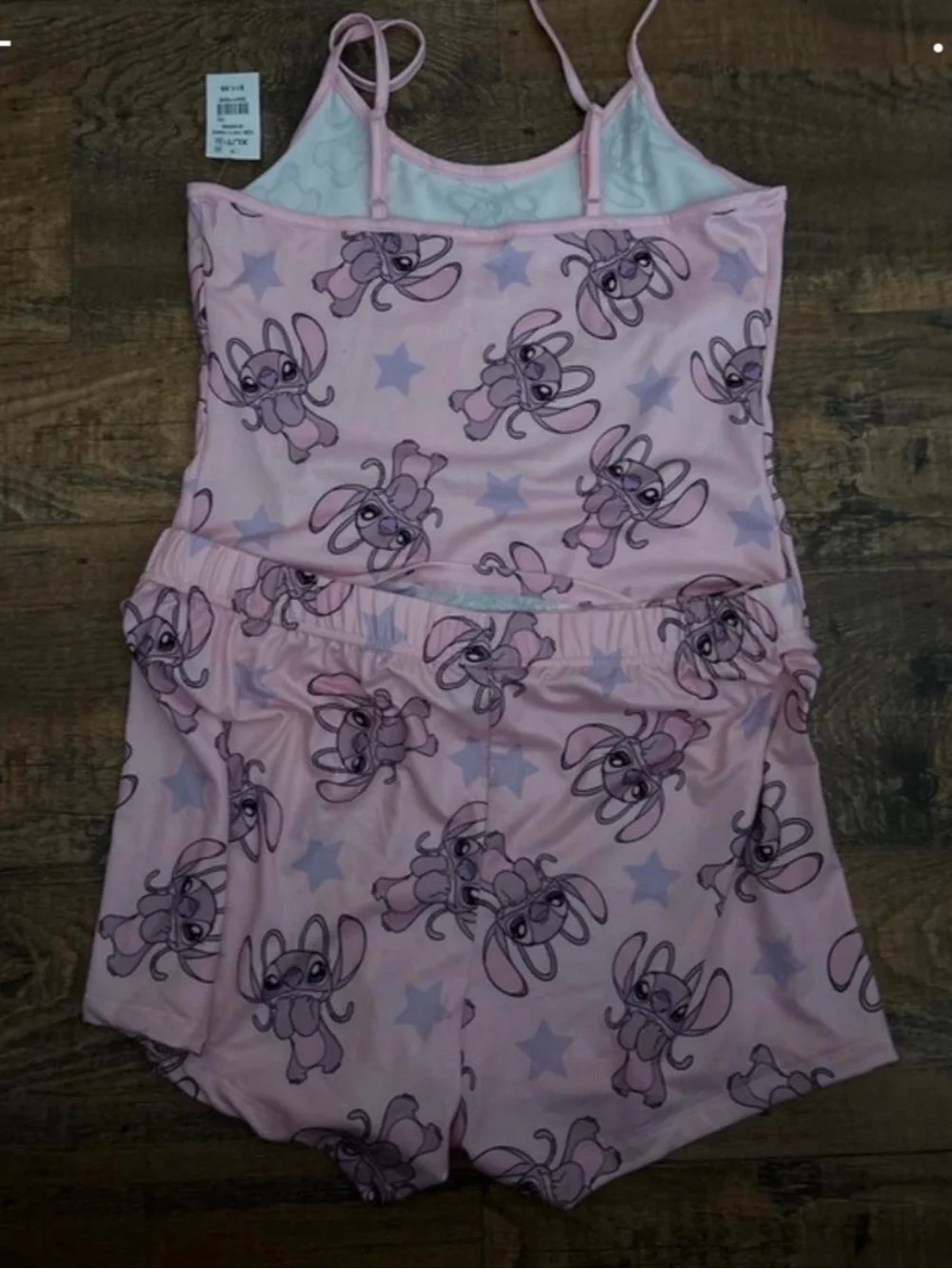 Disney Pink Bunny & Star Girls' Pajama Set